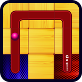 Ball Rolling - Line Slide Puzzle icon
