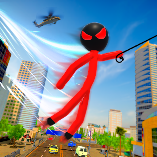 Grand Stickman Hero - Crime City Gangster Games icon