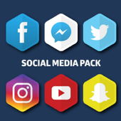 Combined Social Media Networks icon