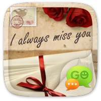 GO SMS I ALWAYS MISS YOU THEME on 9Apps