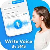 Write SMS By Voice : Talk To Text Message 2019 icon