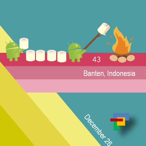 Marshmallow Total Launcher أيقونة