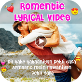 Romantic Lyrical Photo Slidshow Maker With Music icon