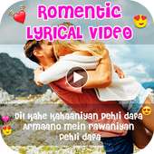 Romantic Lyrical Photo Slidshow Maker With Music on 9Apps