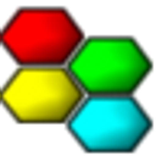 Falling Color Gems And Fish icon