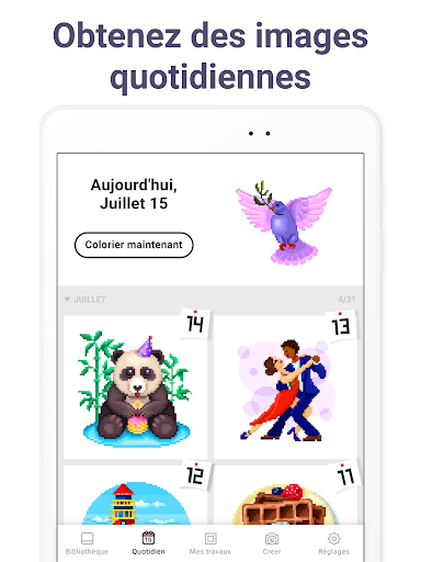 Pixel Art - jeux de coloriage screenshot 14