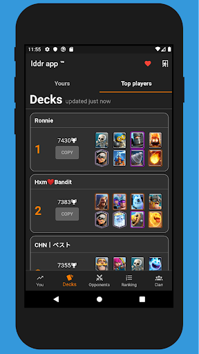 Lddr - Clash stats for ladder screenshot 4