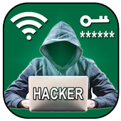 WiFi password Hacker prank icon