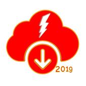 Flash: Browser and video downloader icon