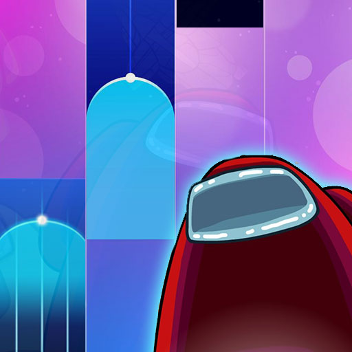 Among Us imposter Piano Tiles Music icon