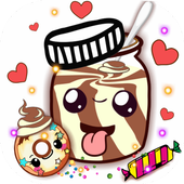 Kawaii Sweets Live Wallpaper icon