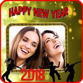 New year photo frame 2018 on 9Apps