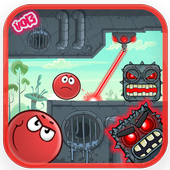 Red Jump 4 : Bounce ball Vol3 icon
