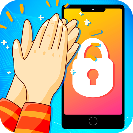 ikon Clap to lock or unlock phone prank