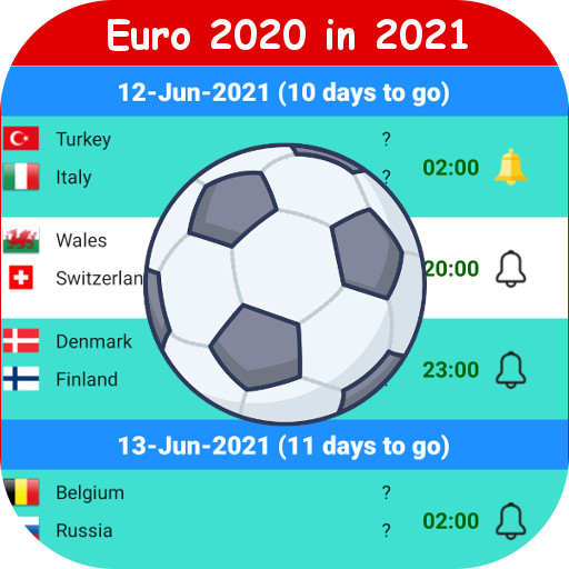 Info for Euro 2021 icon