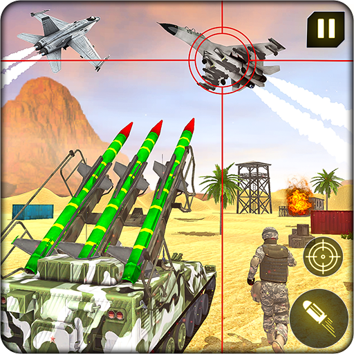 Military Missile Launcher:Sky Jet Warfare icon