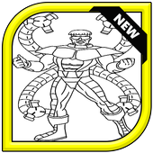 How To Draw Super Heroes 3D icon