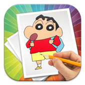 How To Draw Shin Chan icon