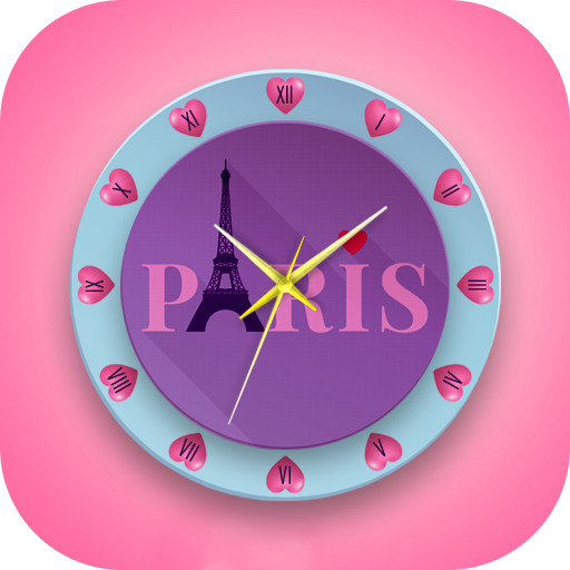 Paris Clock Live Wallpaper icon