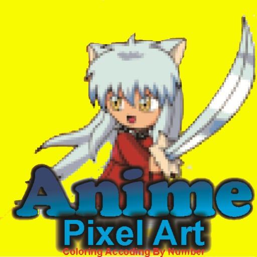 Anime Pixel Art Anime icon