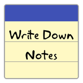 Write Down Notes icon