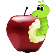 Worm &amp; Apple Logic Puzzle Games icon