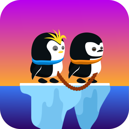Penguin Rescue! Rope أيقونة