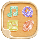 Hand Drawn Launcher icon