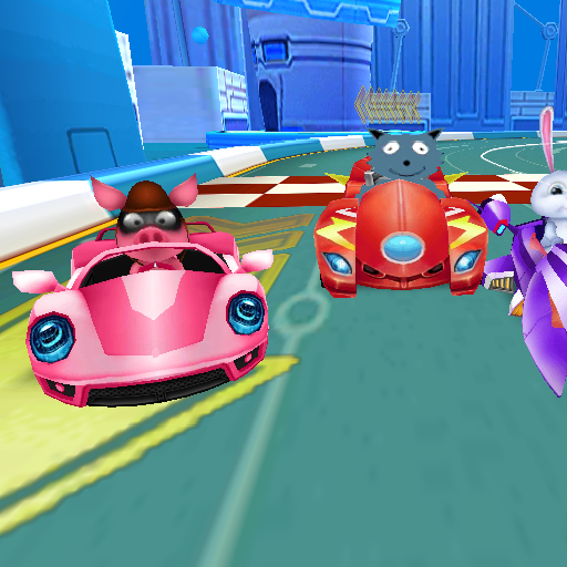 Talking Cat hero And jerry : buggy and beach racer icon