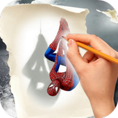 How To Draw Spiderman icon