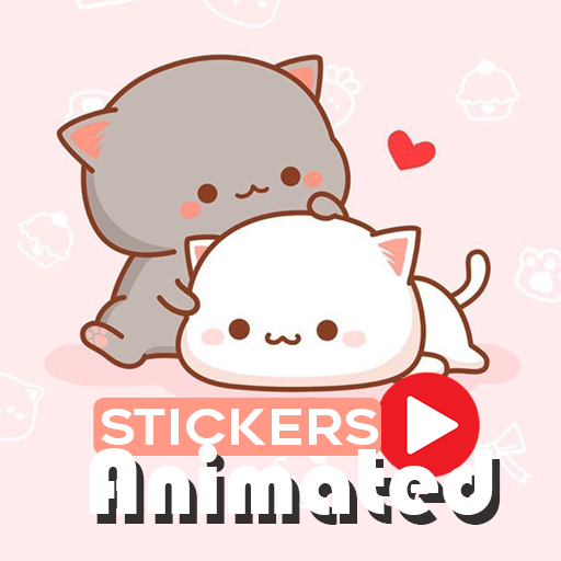 Mochi Peach Cat Stickers Animated For Whatsapp icon