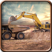 Excavator Construction Sim icon