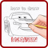 How To Draw - 95 Mcqueen Cars icon
