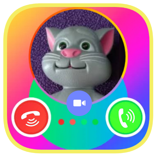 Cat Tom's Fake Call &amp; Chat icon