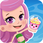 Bubble cupcakes guppies icon