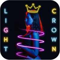 Light Crown Photo Editor : Neon Effect