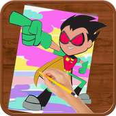 How to Draw :Titans Go on 9Apps