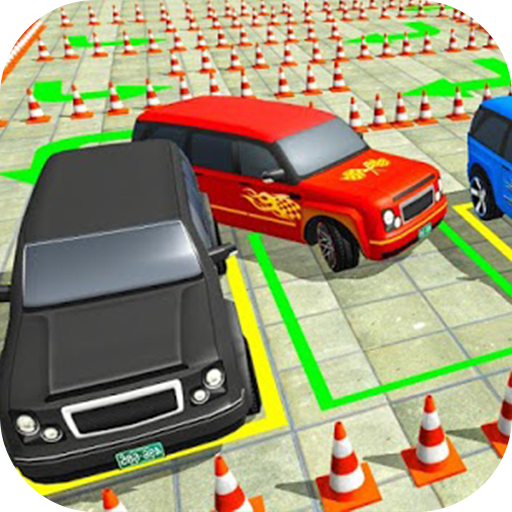 ikon permainan mengemudi mobil parkir