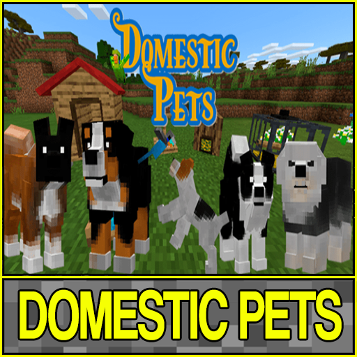 Domestic Pets Craft Mod for MCPE icon