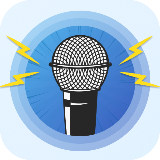 Voice changer pro: funny sounds with voice effects icon