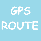 GPS Route light icon
