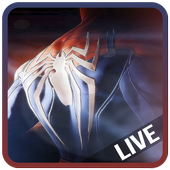 Spiderman Live Wallpaper - Animated Backgrounds أيقونة