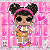 LOL Glitter Girl keyboard pro icon