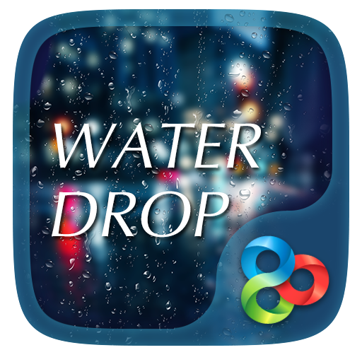 Drop Rain Parallax Go Launcher Theme icon