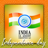 15 August Video Maker أيقونة