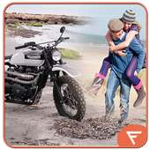 Photo Frames : Bike Cycle & Bullet on 9Apps