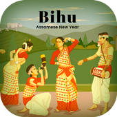 Bihu Assamese New Year icon