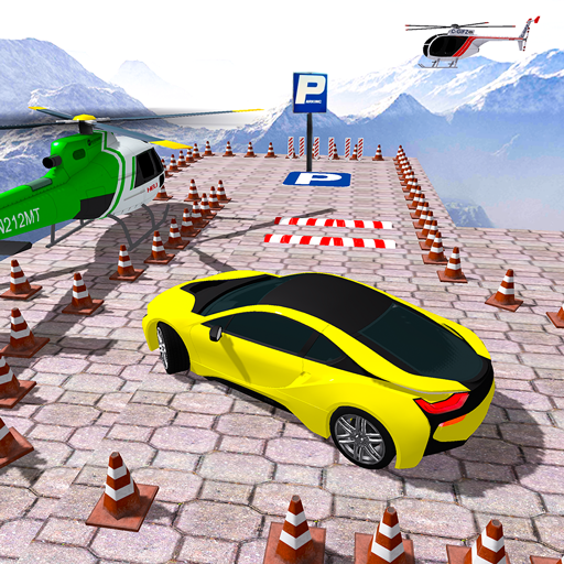 Sky Stunt Parking Crazy Mega Car Parking wali Game icon
