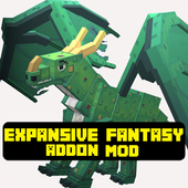 Expansive Fantasy Dragon addon for MCPE icon