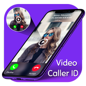 Full Screen Video - True Caller ID icon